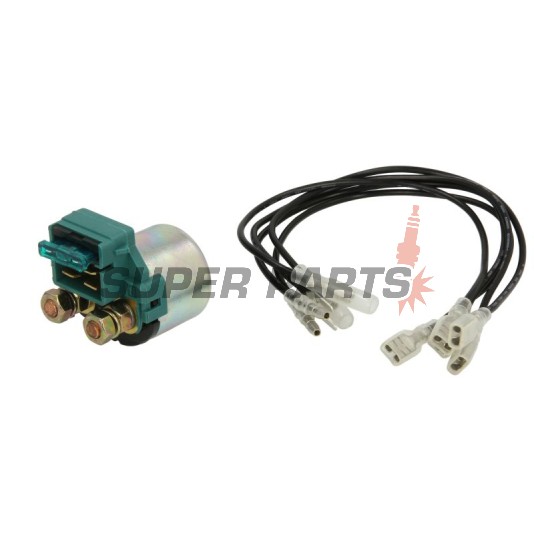Реле за стартер -ARROWHEAD- Honda ATC/FL 110-400 1977-1990, Kawasaki EN/EX/KEF/KFX/KLE/KLF/KLT/KRF/KRT/KVF/Mule/TERYX 110-800 1981-2015, Suzuki LT/LT-A/LT-F/LT-Z 185-500 1984-2014