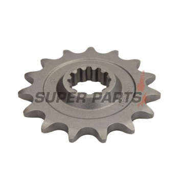 Преден пиньон -JT- JTF824,15, 15 зъба, Husqvarna CR 125 2000-2005, CR 250 1998-2005, SM 450/510 2004-2010, SM 530 2008-2009, SM 570 2001-2004, SM 610 1998-2010, SM 630 2010, SMR 450 2003-2010, SMS 630 2010-2011, TC 250 2002-2008