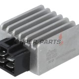 Реле за зареждане -DZE- реле-регулатор, 12V, 8A, KYMCO ACTIVE, AGILITY, DJW, FILLY, PEOPLE, SCOUT, SUPER 9, TOP BOY, YUP, ZX; MALAGUTI CIAK 50-500 1994-2018