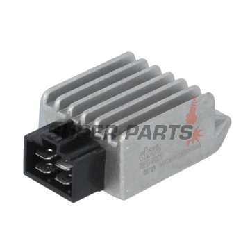 Реле за зареждане -DZE- реле-регулатор, 12V, 8A, KYMCO ACTIVE, AGILITY, DJW, FILLY, PEOPLE, SCOUT, SUPER 9, TOP BOY, YUP, ZX; MALAGUTI CIAK 50-500 1994-2018