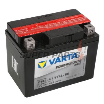 Акумулатор -VARTA- YT4L-BS, 3Ah 12V