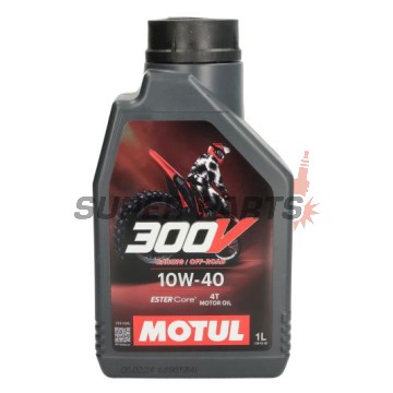 Двигателно масло -MOTUL- 300VROFF 10W40 1L 112558, 10W40, пълна синтетика + естер, 1L