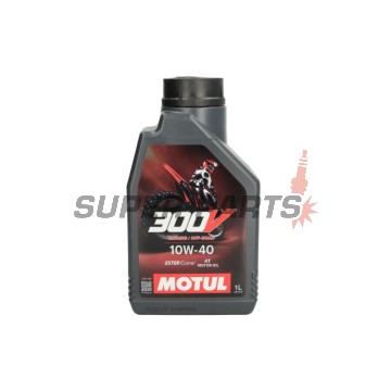 Двигателно масло -MOTUL- 300VROFF 10W40 1L 112558, 10W40, пълна синтетика + естер, 1L