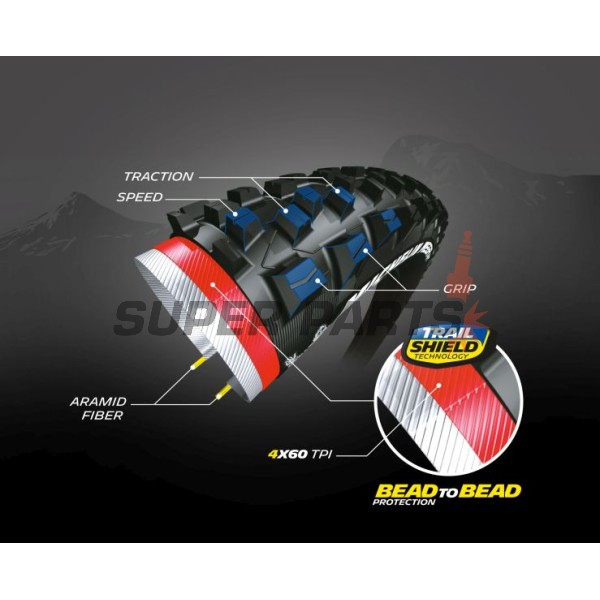 Велосипедна гума -MICHELIN- 27.5X2.80, WILD AM