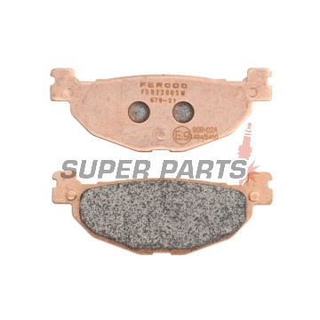 Накладки -FERODO- FDB2200SM, Yamaha YP Majesty 400 2005-2007