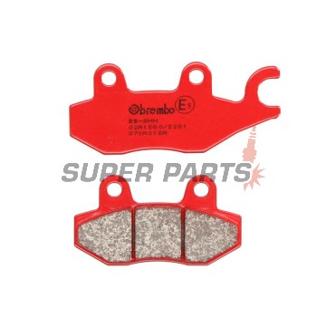 Накладки -BREMBO- 07YA21SA, ATK/Benelli/Cagiva/Honda/Husqvarna/Hyosung/Kawasaki/Kymco/Malaguti/MZ/MUZ/Peugeot/Triumph/Yamaha 50-1500cc (1985-2022)