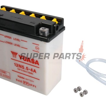 Акумулатор -YUASA- 12N5.5-4A, 6Ah 12V