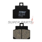 Накладки -TRW- MCB709, Aprilia Compay/Habana/Mojito 125 2000-2010; Aprilia Leonardo/SR 125-150 1999-2005; Aprilia Scarabeo 50-100 2000-2009