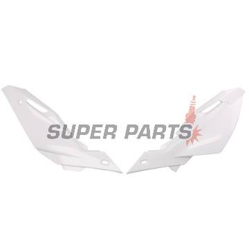 Задни странични пластмаси -POLISPORT- бели, HUSQVARNA TC, TE 250-510 2008-2011
