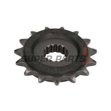 Преден пиньон -JT- JTF1902,15RB, 15 зъба, с гумен демпфер, Husqvarna Svartpilen 701 2019, KTM Adventure 640 1999-2007, Adventure 790 2019, Duke 640 2000-2006, Duke 690 2008-2019, Enduro 690 2008-2018, LC4 400 1997-2001, LC4 640 1999-2007