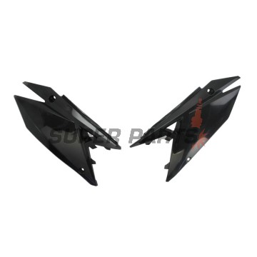 Задни странични пластмаси -POLISPORT- черни, HONDA CRF 250/450 2021-2023