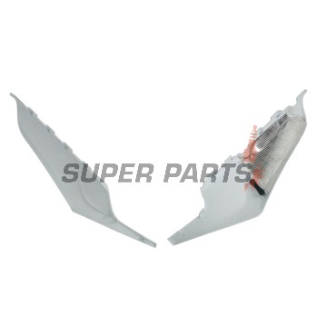 Задни странични пластмаси -POLISPORT- 8423200010 CEM, бели (долни), HUSQVARNA FC, TC 125-450 2019-2021
