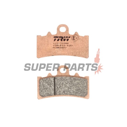 Накладки -TRW- MCB834SV, BMW C 400 GT, G 310; KTM Duke/RC 125/200/390 (2011-2020)