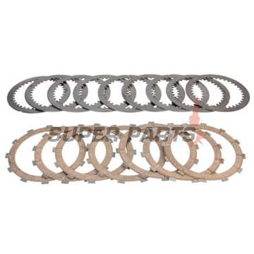 Съединител пълен комплект -FERODO- FCS0671/2, Cagiva Elefant 900 1991-1994, Ducati 748 / 998, MH 900E, Monster 900 / 916S4, SL / SS 900, ST2 / ST4 / ST4S 1992-2005