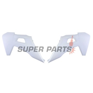 Предни странични пластмаси -POLISPORT- бели, HUSQVARNA FC, FE, TC, TE 50-450 2019-2023