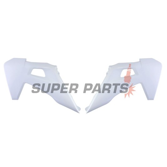 Предни странични пластмаси -POLISPORT- бели, HUSQVARNA FC, FE, TC, TE 50-450 2019-2023