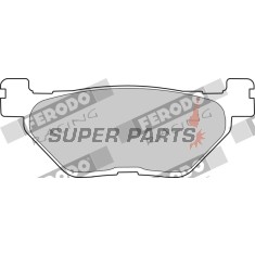Накладки -FERODO- FDB2126EF, Yamaha FJR 1300 2001-2002, XP T-Max 500 / 530 2001-2015