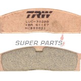 Накладки -TRW- MCB558SI, Kawasaki KLE250 Anhelo, Yamaha DT50LC, YZ80/85