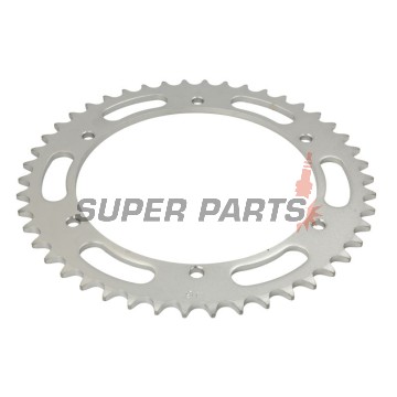 Заден пиньон -JT- JTR1786,46, 46 зъба, стоманен, Suzuki PE 250 1980-1982, PE 400 1979