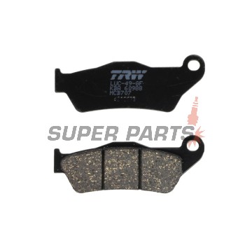 Накладки -TRW- MCB707, BMW HP2/K/R/S 850/1100/1150/1200/1300 GS, RT, RS, Rockster, Megamoto, S1000XR (1993-2018), Moto Guzzi California 1000 (2001-2006)