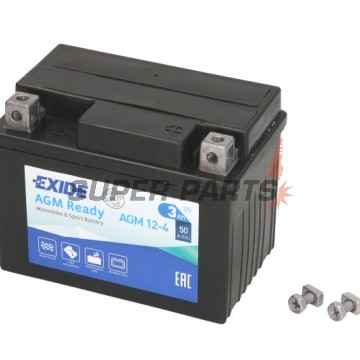Акумулатор -EXIDE- YTX4L-BS READY, 3Ah 12V