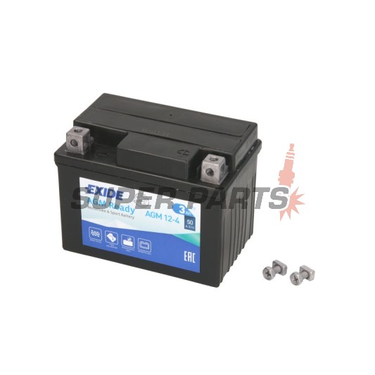 Акумулатор -EXIDE- YTX4L-BS READY, 3Ah 12V