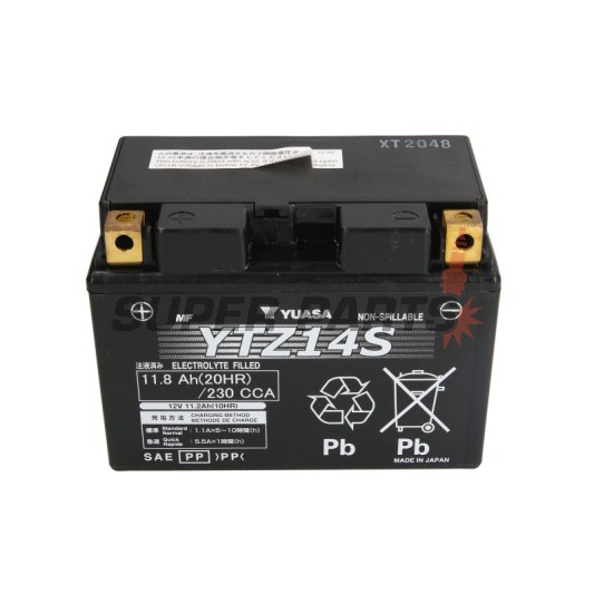 Акумулатор -YUASA- YTZ14S, 12Ah 12V