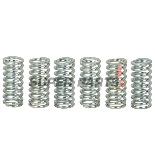 Пружини за съединител комплект -TRW- MEF124-6, Gas Gas EC/SM 125; Honda ATC200, CB250 Two-Fifty, CR125R, CRF250R/X, NSR250R, XL185S; KTM EXC/SX/SXS 125/250; Yamaha WR125R/X, XJ650, XV750, Wolverine 350, YZ125/250