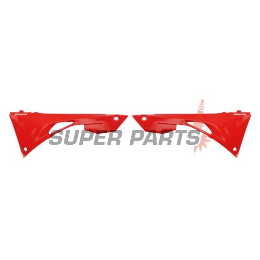 Капак/пластмаса въздушен филтър -POLISPORT- червен, HONDA CRF 250 2018-2021