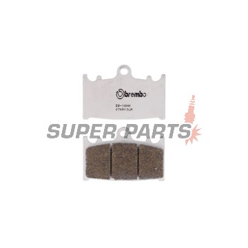 Накладки -BREMBO- 07KA13LA, Kawasaki GPZ 900R, VN 2000, ZR 1100, ZX-6R 600, ZX-9R 900, ZXR 400/750, ZZR 600/1200 (1990-2016); Suzuki GSF 650/1250 Bandit, GSR 600, GSX 750/600, GSX-R 600, RGV 250, SV 1000, VS 1400 (1990-2012)