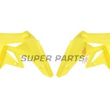 Предни странични пластмаси -POLISPORT- жълти, SUZUKI RM-Z 250 2007-2009