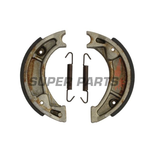 Накладки (челюст) -TRW- MCS825, 95x20mm, Honda CR50/60/80R, CRF70F/100R, CRM75, QR50, XR70/XR100R, Dio, Wallaroo, Vision (1982-2010), Kymco CX50, DJ50, DJW/DJX/DJY50, ZX50 Fever (1991-2007), HSC HSC01, SR50, ZR50, ZX50 (1992)