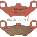 Накладки -BREMBO- 07PO02SD, Polaris Scrambler 400/500/500 H.O. (2WD & 4WD), Polaris Sportsman 400/500 EFI/H.O./Touring/X2/6x6 ATV