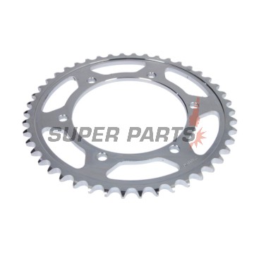 Заден пиньон -JT- JTR859,46, 46 зъба, стоманен, Yamaha FJ 1100 1984-1985, FJ 1200 1986-1997, FZR 1000 1987-1995, FZR 600 1994-1995, FZR 750 1987-1988, 1990-1992, FZS 600 1998-2004, GTS 1000 1993-2000, XJR 1200 1995-1998, XJR 1300 1998-2003