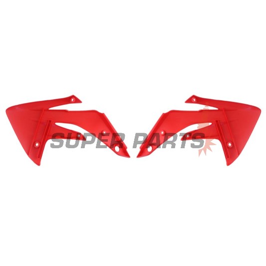 Предни странични пластмаси -POLISPORT- червени, HONDA CR 150 2007-2023