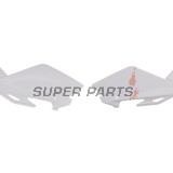 Задни странични пластмаси -POLISPORT- бели, HUSQVARNA CR, TC, TE, WR 125-510 2005-2011