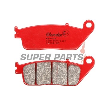 Накладки -BREMBO- 07HO41SA, Aprilia MX 125, Pegaso 650, RSV 1000 | Cagiva Elefant 750, Navigator 1000 | Ducati Monster 696, Multistrada 620 | Honda CBR 600, CB 1000, CBF 500 | Yamaha MT-07 700, YZF 600, XJR 1300 | KTM EXC 250, SX 125 | Suzuki GSF 1200, GS