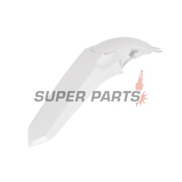 Заден калник/опашка -POLISPORT- бял, YAMAHA YZ 125/250 2015-2021