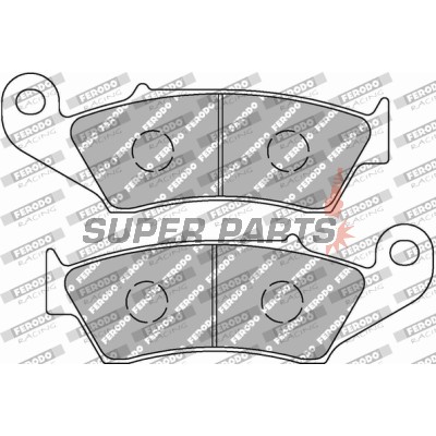 Накладки -FERODO- FDB892EF, Honda CR / CRF / XR / Africa Twin / Transalp, Suzuki DR-Z / RM-Z / DR, Yamaha WR / YZ, Gas Gas EC / MC, Beta RR / Xtrainer, Kawasaki KX / Versys, Aprilia RXV 1993-2019