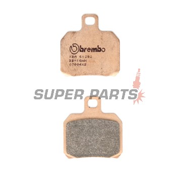 Накладки -BREMBO- 07004XS, Aprilia, Ducati, KTM, Honda, Moto Guzzi, Piaggio / Vespa, Peugeot, Rieju, Derbi — 50-1200cc