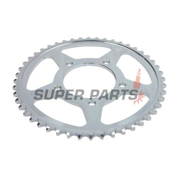 Заден пиньон -JT- JTR829,48, 48 зъба, стоманен, Suzuki GSF 600 1994-2004, GSF 650 2005-2006, GSX 600/750 1989-2006, GSX-R 1100 1986-1988, GSX-R 400 1988-1989, GSX-R 600 1992-1993, GSX-R 750 1985-1990, RF 600 1993-1997, VZ 800 1997-2004