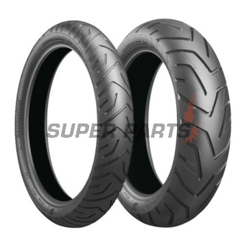 Предна шосейна гума -BRIDGESTONE- 909021 OMBR 54V A41, 90/90-21, Battlax A41