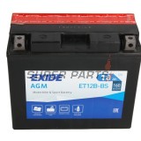 Акумулатор -EXIDE- YT12B-BS, 10Ah 12V