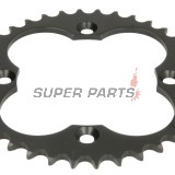 Заден пиньон -JT- JTR1350,36, 36 зъба, стоманен, Honda ATC 250 1986, TRX 250 1986-1992, TRX 300 1993-2010, TRX 400 1999-2014, TRX 450 2004-2014