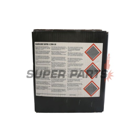 Двигателно масло -SILKOLENE- 20W50, полу-синтетика, 20L CUBE