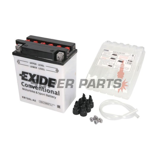 Акумулатор -EXIDE- YB12AL-A2, 12Ah 12V