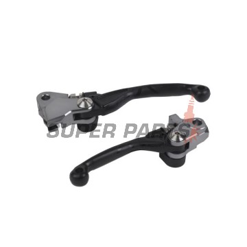 Ръчки комплект -POLISPORT- 8487200052 POL, черен, non-breakable, HONDA CR 125/250 2004-2007