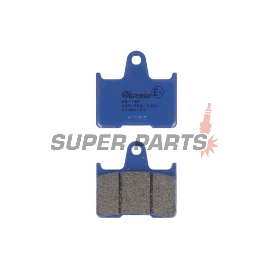 Накладки -BREMBO- 07KA2107, Kawasaki ZX-7RR 750N (Ninja) 1996-1999, Kawasaki ZZR 1400A 2006-2007, Suzuki GSF 650S (Bandit) 2005-2006, Suzuki GSX 1400 2002-2007, Suzuki GSX-R 600,750,1000 2001-2006