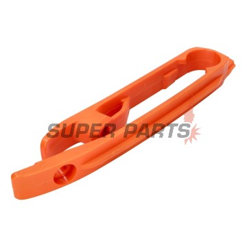 Плъзгач за верига -POLISPORT- оранжев, полиуретан, KTM XC 125-450 2010-2022