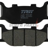 Накладки -TRW- MCB666, Italjet Jupiter 125/150/250, Linhai Main Street 300 & Monarch 125/150, Yamaha FZ6 Fazer, MT-03 660, TDR/TZR 125, XJ/XJ6 Diversion, Tmax, Virago, Drag Star, Midnight Star